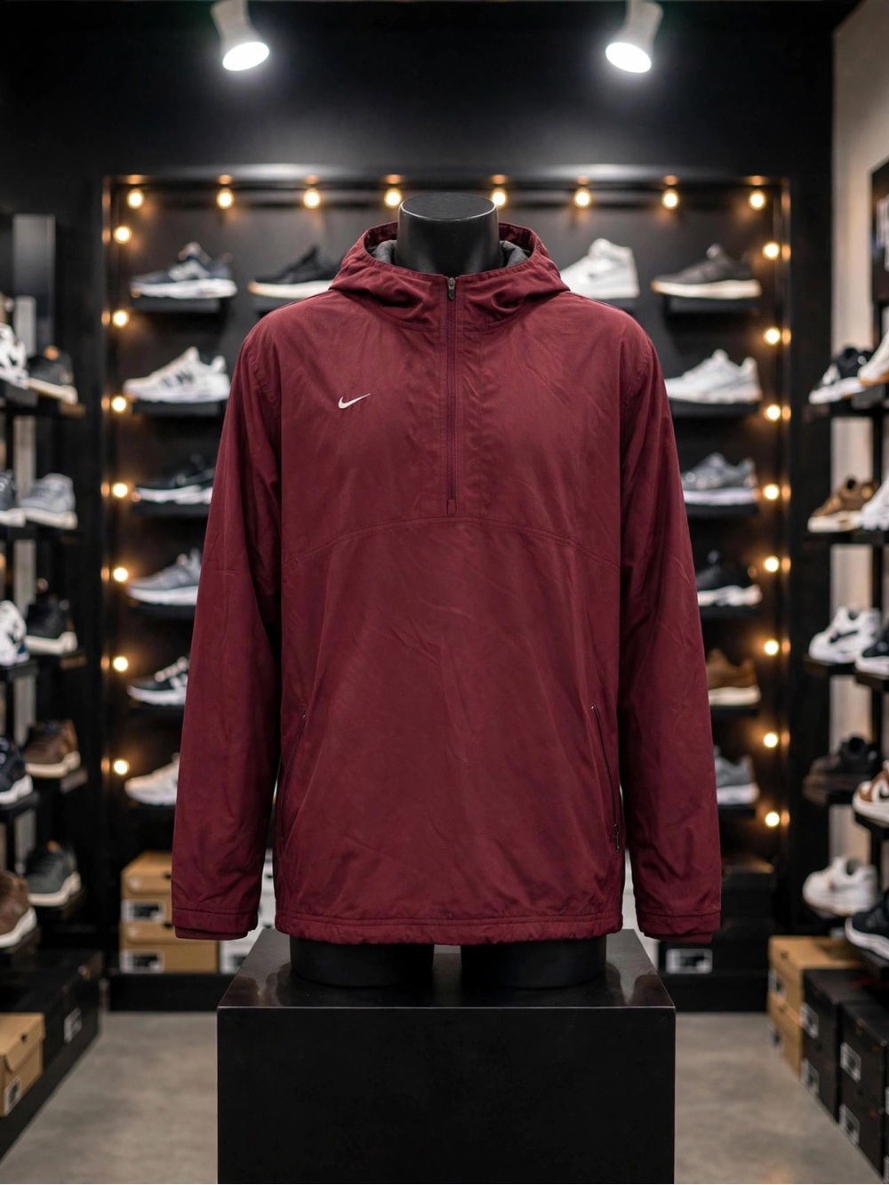Nike Dri-Fit Anorak 1/2 Zip Pullover Hoodie